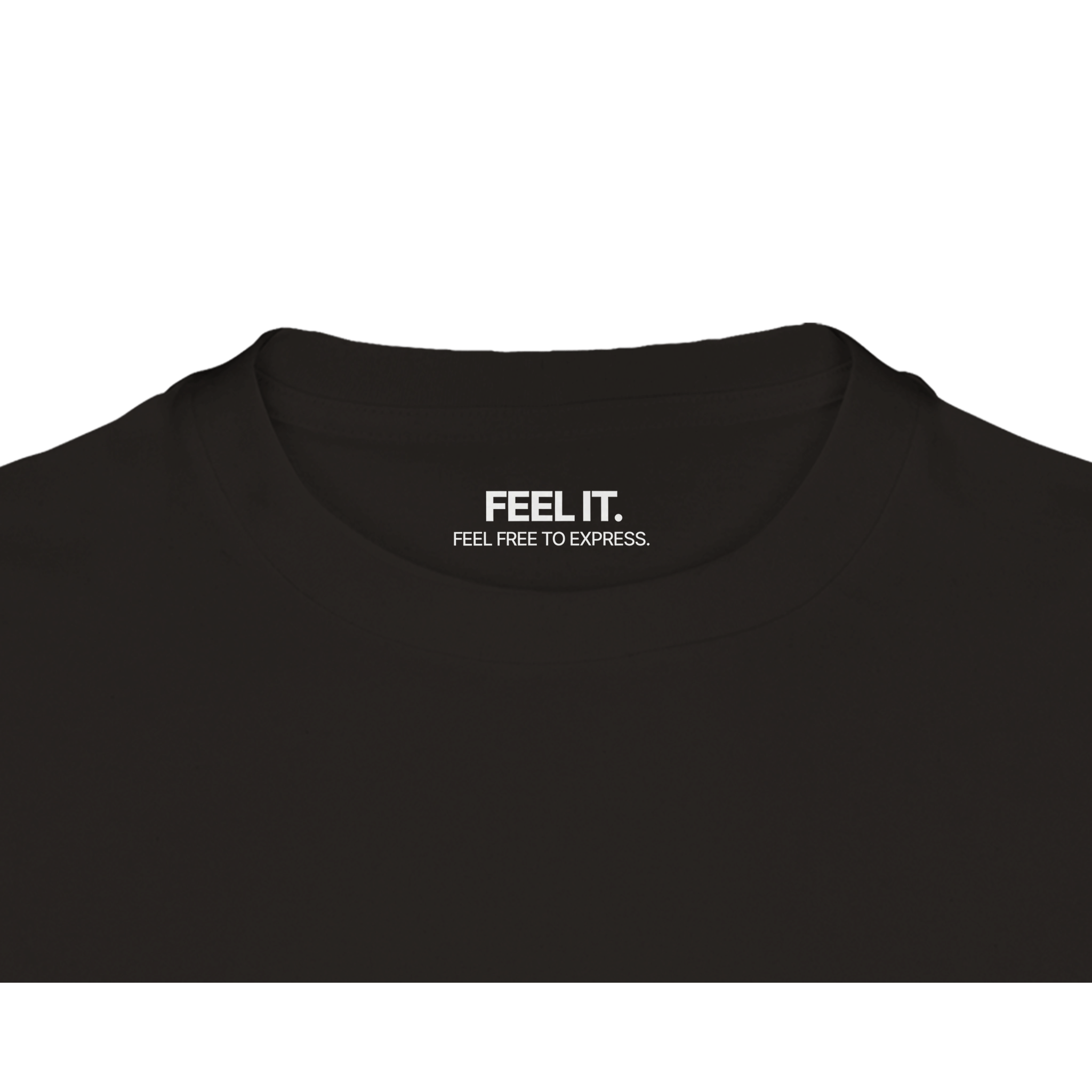 T-shirt KANJI MUSIC nera oversize con stampa 